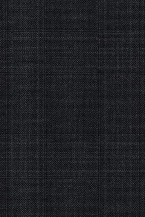 Dormeuil Grey Check 100% Wool