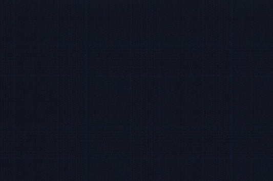 Dormeuil Navy Check 100% Wool