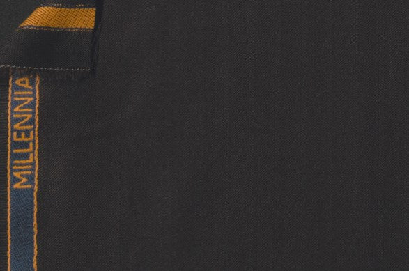 Dormeuil Brown Herringbone 100% Wool