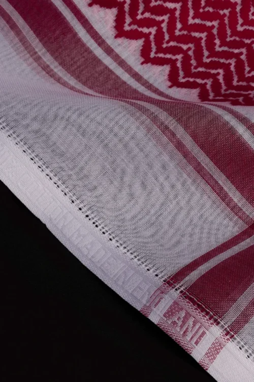 Attar Red Black Diamond Shemagh