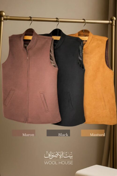 Tessuti Excellency Cashmere Luxury Vest Coat