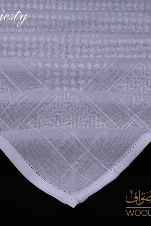 Majesty Super Deluxe White Shamagh